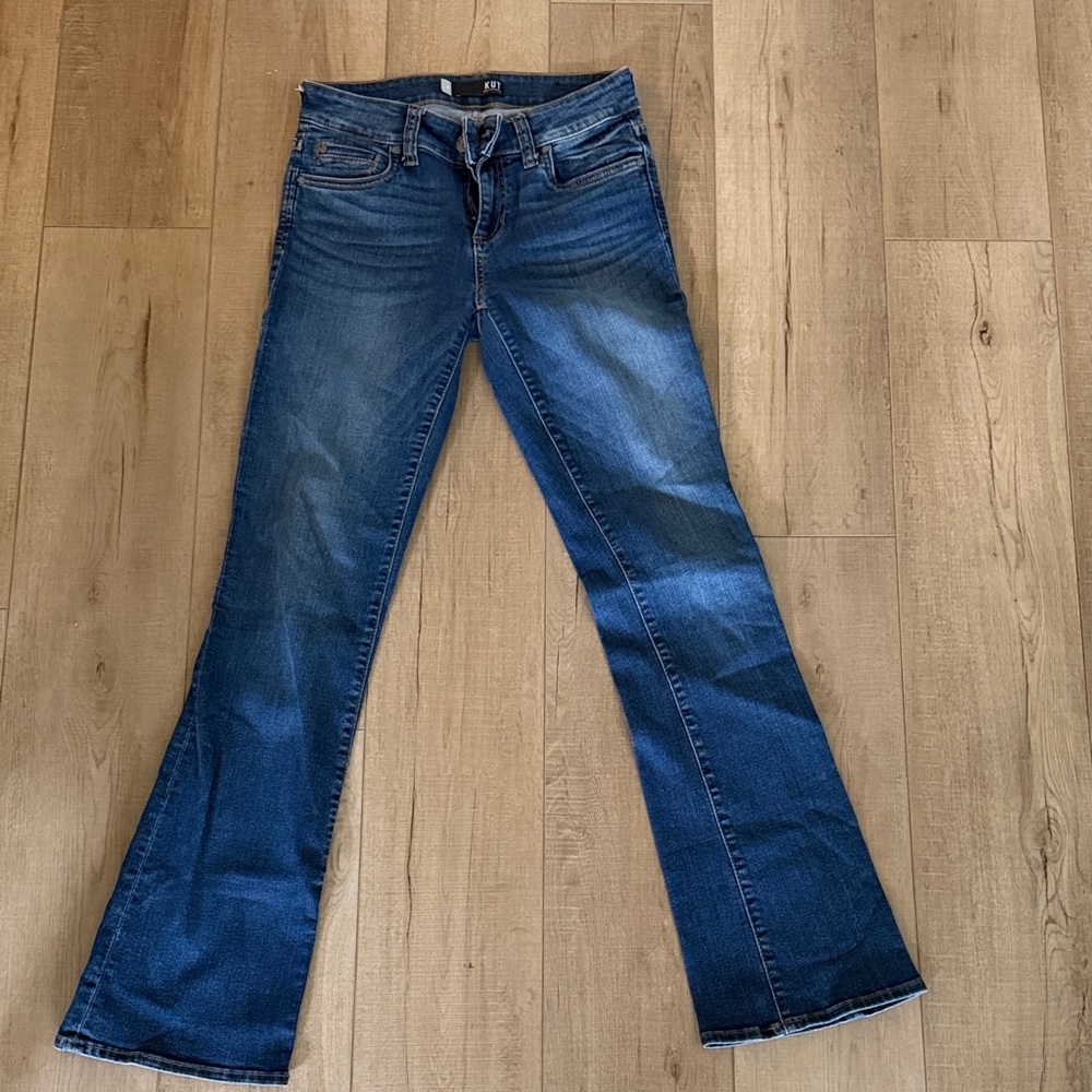 Kut from the Kloth Dark Blue Flare Jeans